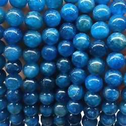 Apatite 8mm natural stone beads 38-40cm strand