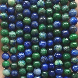 Natural Azurite 8mm Beads on 38-40cm string