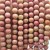 Rodonīts rozā 8mm akmens pērļu virtene 38-40cm 