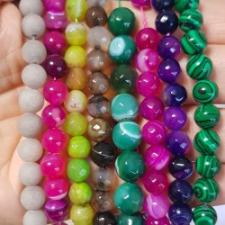 Natural Stones in Strands