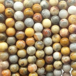Crazy Lace Agate 8mm natural stone beads 38-40cm strand