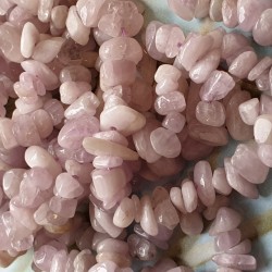 5x10mm Kunzite chips on 40-41cm string