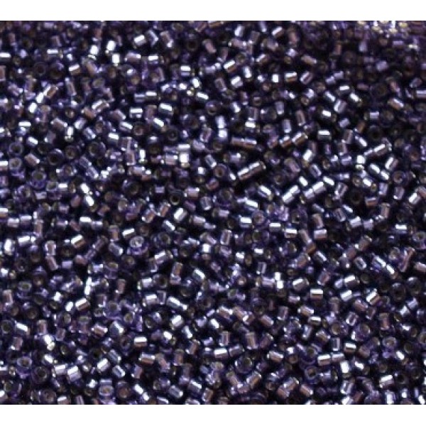 11/0 Delica Silver Lined Lt.Amethyst 5g