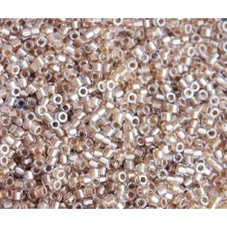 11/0 Sparkling Lt.Bronze/Lined Crystal 5g