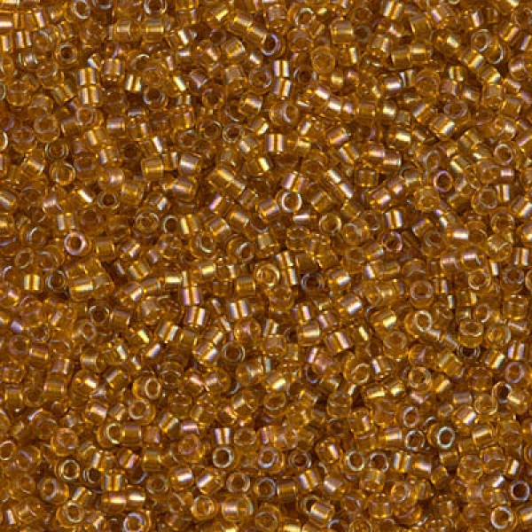 11/0 Lined Topaz AB 5g