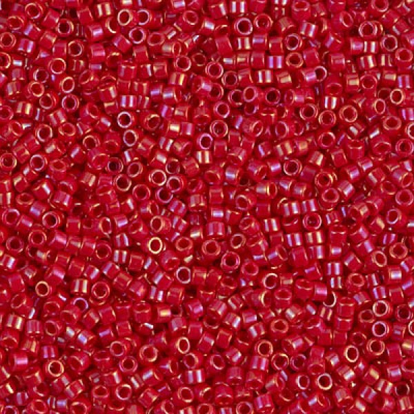 11/0 Delica Opaque Red Luster 5g