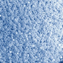 11/0 Opaque Agate Blue Luster Delica 5g