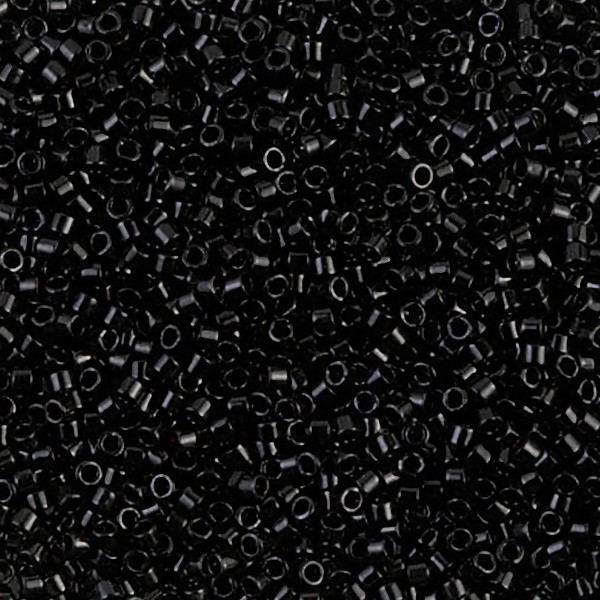 15/0 Black Delika 2g