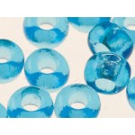 Preciosa 11/0 Transparent Medium Aquamarine 25g
