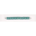 Preciosa 8/0 Opaque Turquoise color Lustered 25g