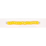 Preciosa 11/0 Opaque Lemon Yellow Rainbow 25g
