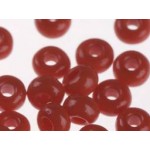 Preciosa 11/0 Opaque Medium Red 25g