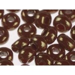 Preciosa 8/0 Opaque Lt Brown color Lustered 25g