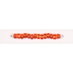 Preciosa 8/0 S/L Transparent Lt Red 25g