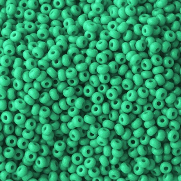 Preciosa 11/0 Opaque Turquoise Green 25g