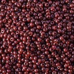 Preciosa 11/0 Opaque Chocolate Brown 19g