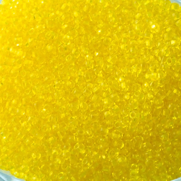 Preciosa 11/0 Transparent Yellow 25g