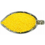 Preciosa 11/0 Opaque Lemon Yellow Rainbow 25g