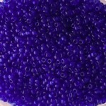 Preciosa 11/0 Transparent Dark Sapphire 25g