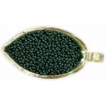 Preciosa 6/0 Opaque Dark Green 25g