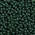 Preciosa 6/0 Opaque Dark Green 25g