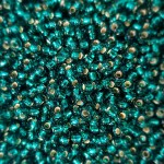 Preciosa 8/0 S/L Transparent Teal 25g