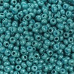 Preciosa 8/0 Opaque Turquoise color Lustered 25g