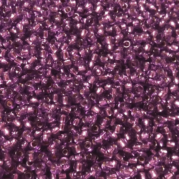 Preciosa 8/0 S/L Terra Purple Dyed 25g