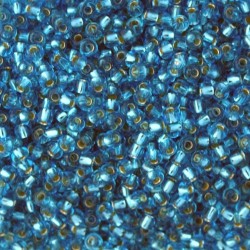 Preciosa 9/0 S/L Transparent Lt Aquamarine 25g