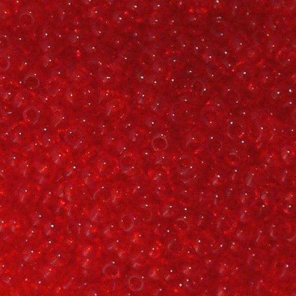 Preciosa 11/0 Transparent Light Red 25g