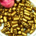 Olive Gold Rulla beads 10g