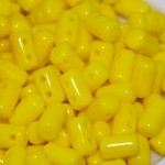 Opaque Yellow Rulla beads 10g