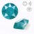 SWAROVSKI 1088 Xirius Chaton ss39 Crystal Azure Blue (001 L112S) (x1)