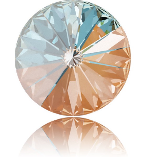 SWAROVSKI 1122 Rivoli 12mm Crystal Peach DeLite (001 L140D) (x1)