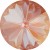 SWAROVSKI 1122 Rivoli 12mm Crystal Orange Glow DeLite (001 L146D) (x1)