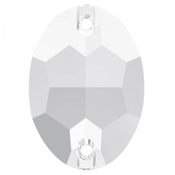 SWAROVSKI 3210 Oval Flat Sew-on Stone 16x11mm Crystal (001) F (x1)