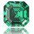 4480 Imperial Cut Fancy Stone 10mm Emerald F (205) (x1)