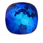 4470 10mm Cushion Fancy Stone Crystal (001) Bermuda Blue (BB) F (x1)