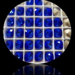 4470 10mm Cushion Fancy Stone Majestic Blue (296) F (x1)