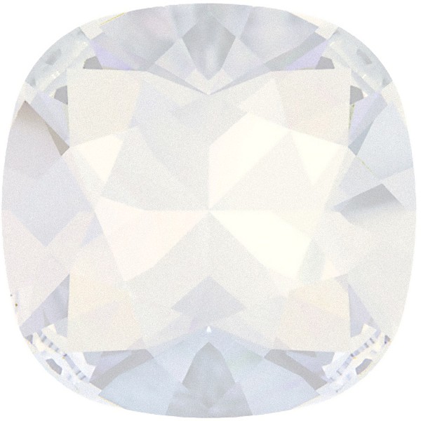 SWAROVSKI 4470 10mm Cushion Fancy Stone White Opal (234) F (x1)