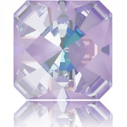 4499 Kaleidoscope Square Fancy Stone 20mm Crystal Lavender DeLite (x1)