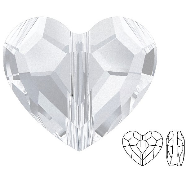 SWAROVSKI 5741 Love Bead 12mm Crystal (x1)