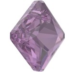 SWAROVSKI 6431 Princess Cut Pendant 16mm Amethyst (204) (x1)