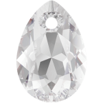 SWAROVSKI 6433 Pear Cut Pendant 16mm Crystal (001) (x1)