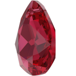 SWAROVSKI 6433 Pear Cut Pendant 16mm Scarlet (276) (x1)