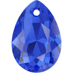 SWAROVSKI 6433 Pear Cut Pendant 11.5 mm Majestic Blue (296) (x1)