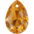SWAROVSKI 6433 Pear Cut Pendant 11.5 mm Topaz (203) (x1)