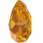 SWAROVSKI 6433 Pear Cut Pendant 11.5 mm Topaz (203) (x1)