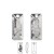 SWAROVSKI 6925 Growing Crystal Rectangle 36mm Crystal (x1)