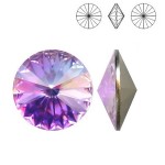 SWAROVSKI Rivoli 12mm Crystal (001) Vitrail Light (VL) F (x1)